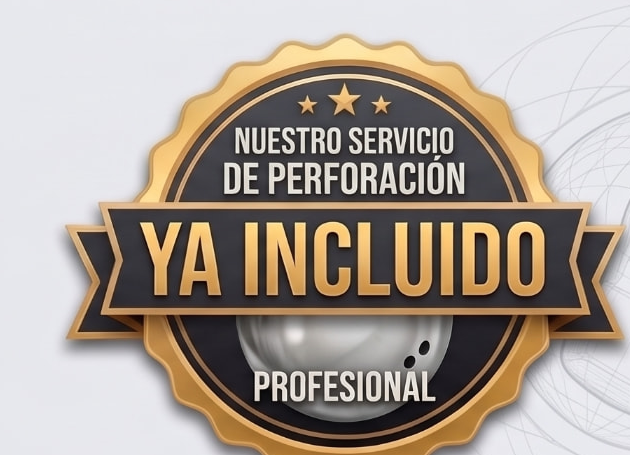 Sello: nuestro servicio de perforación profesional ya incluido - Studio ProShop